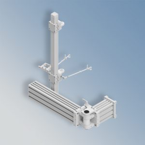 Mounting bracket, rear left hand